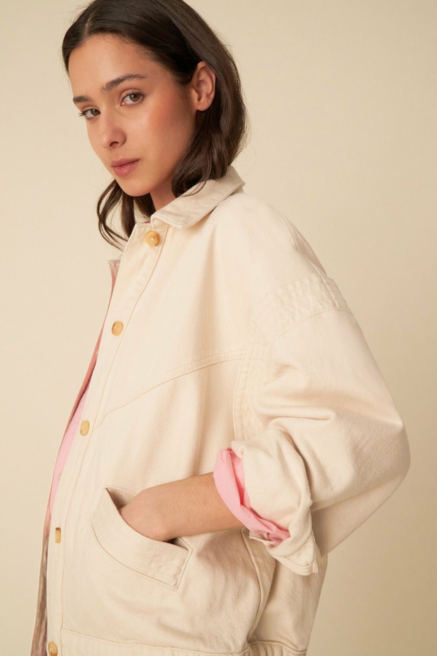 Des Petits Hauts Pisco Loubia Jacket Coats & Jackets