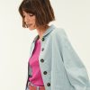 Des Petits Hauts Tivoli Rayure Marty Jacket Coats & Jackets