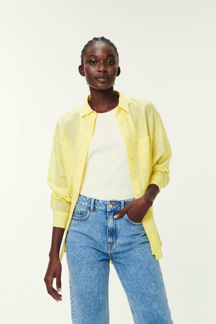 Des Petits Hauts Varenon Mimosa Shirt Shirts & Blouses