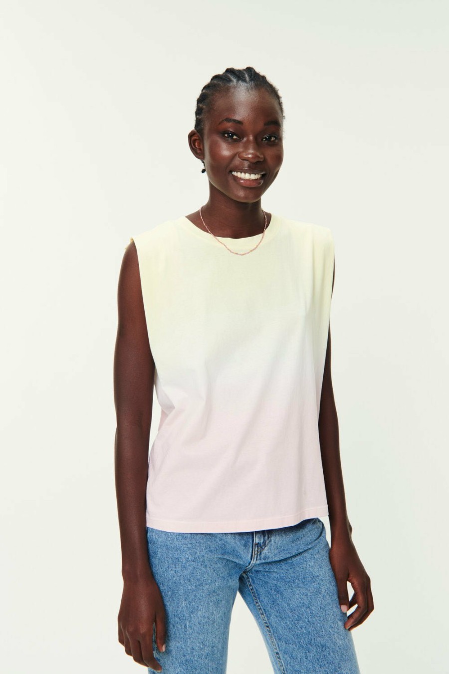 Des Petits Hauts Karl Mimosa Lassi Vest Top T-Shirts & Sweatshirts