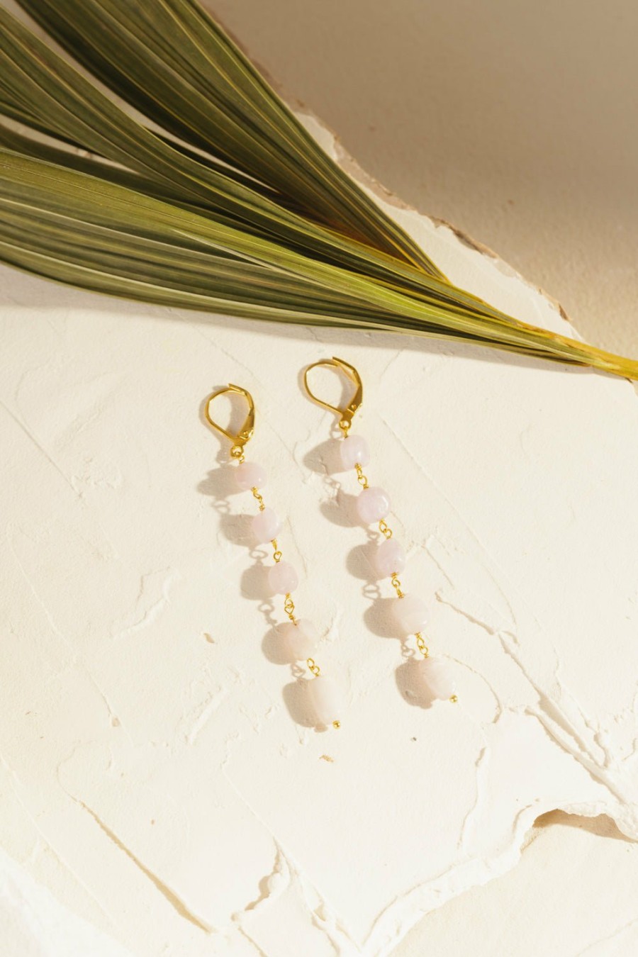 Des Petits Hauts Paelo Kunzite Earrings Feeka Jewellery X Dph