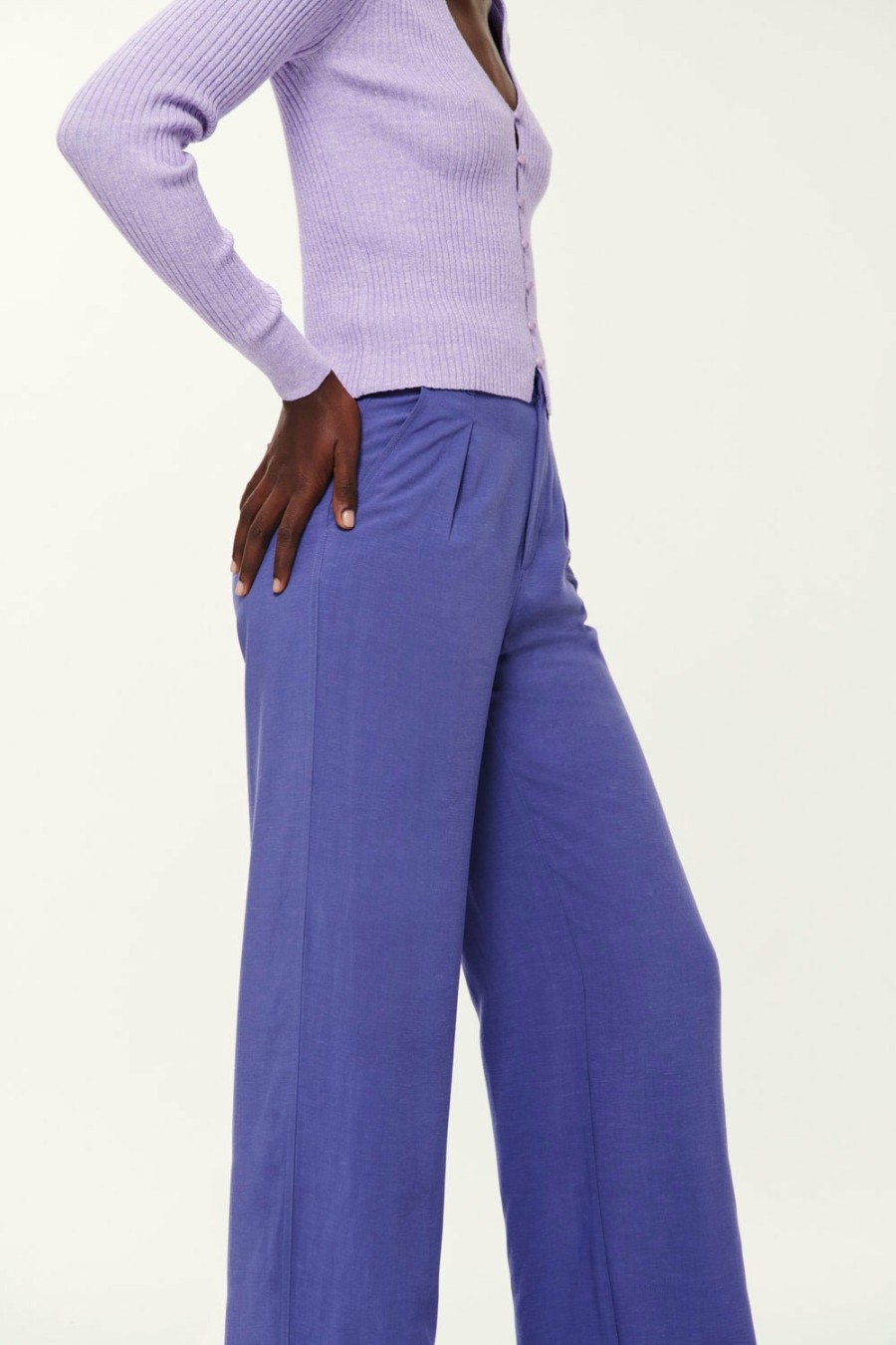 Des Petits Hauts Espiza Figue Trousers Trousers & Jumpsuits