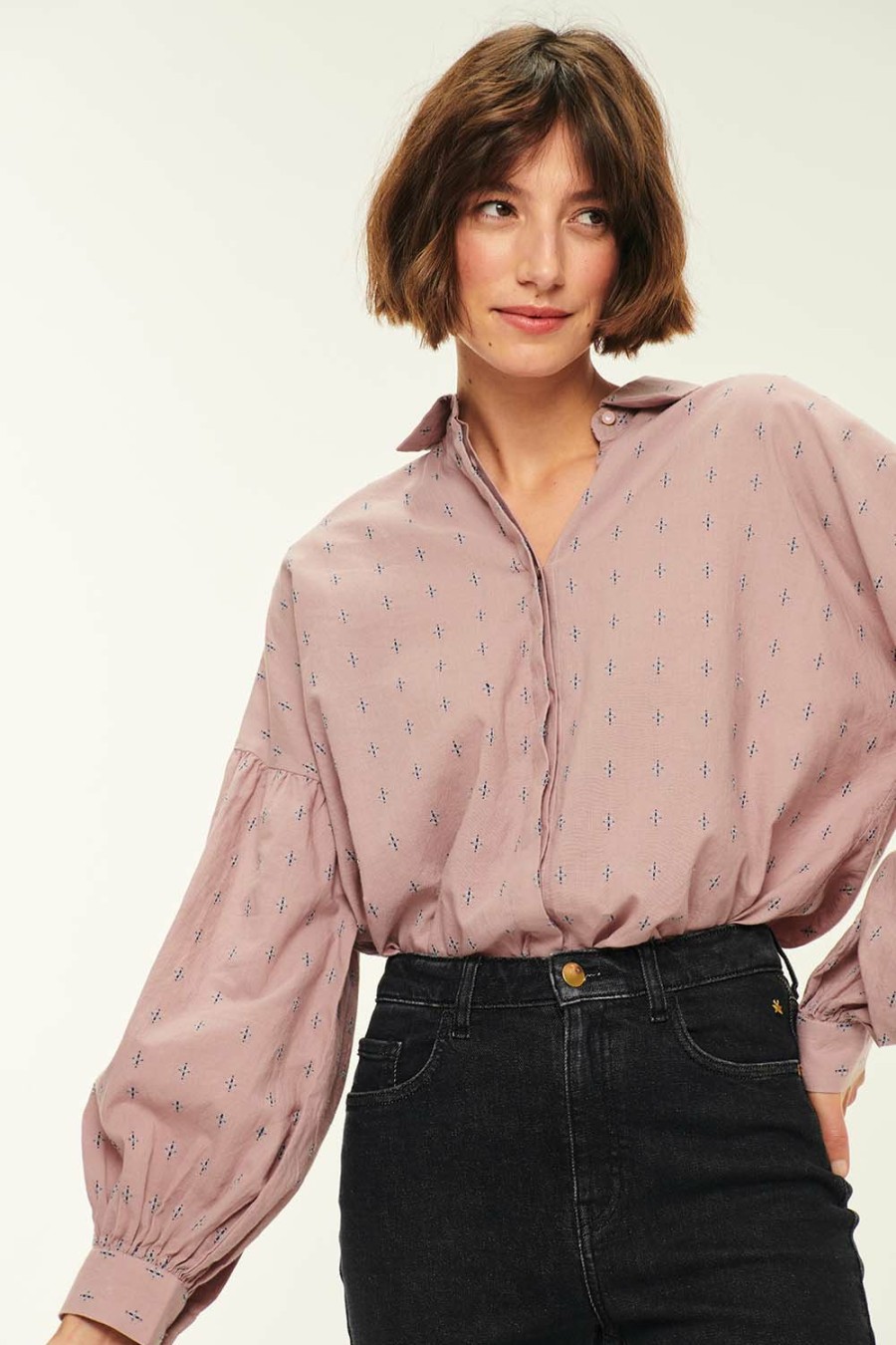 Des Petits Hauts Sabin Mirage Shirt Shirts & Blouses