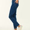 Des Petits Hauts Stonewashed Blue Jeans Louis1 Trousers & Jumpsuits