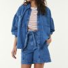 Des Petits Hauts Lalali Blue Shorts Trousers & Jumpsuits