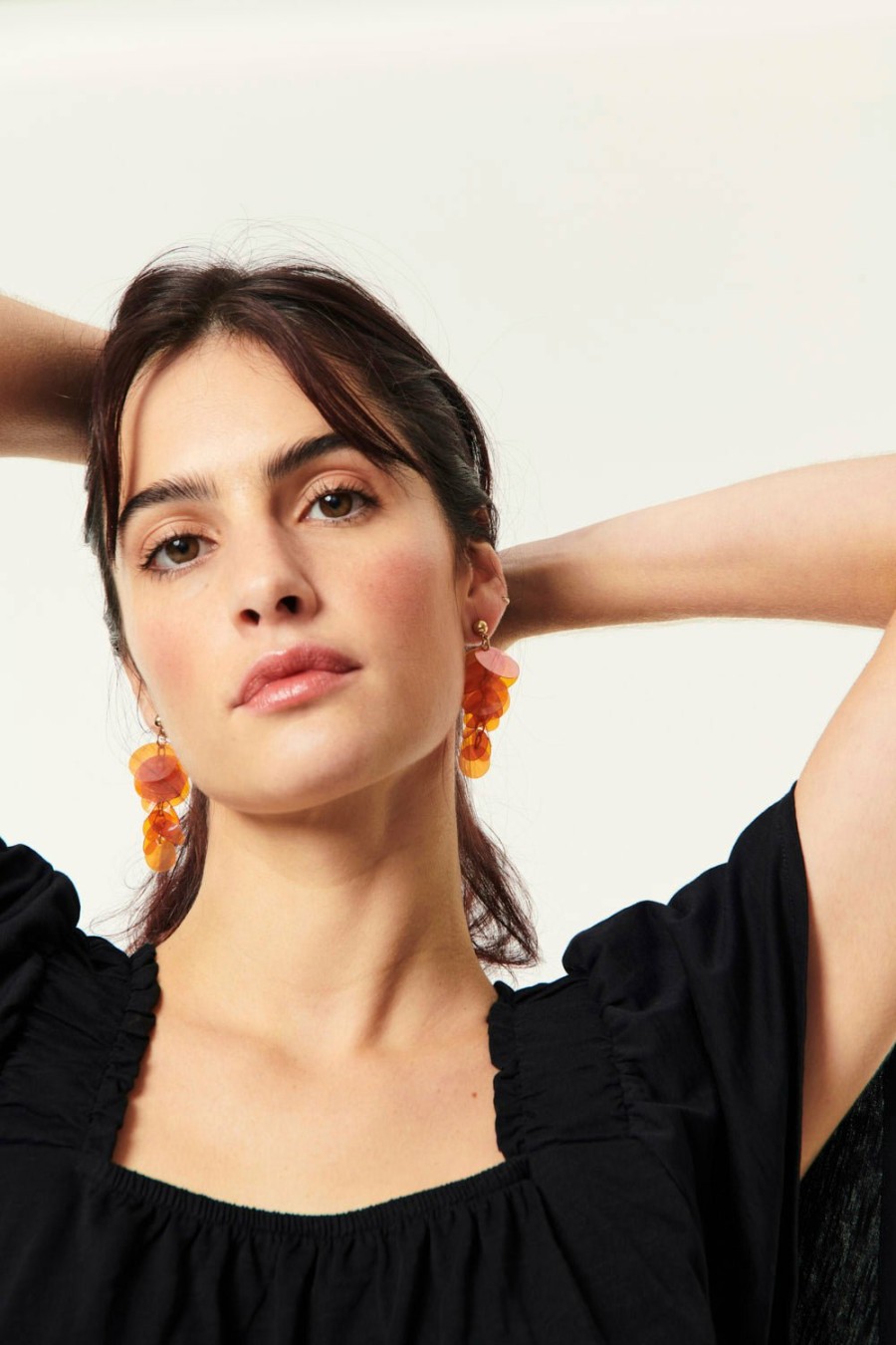 Des Petits Hauts Boucles D'Oreilles Pistal Paprika Feeka Jewellery X Dph