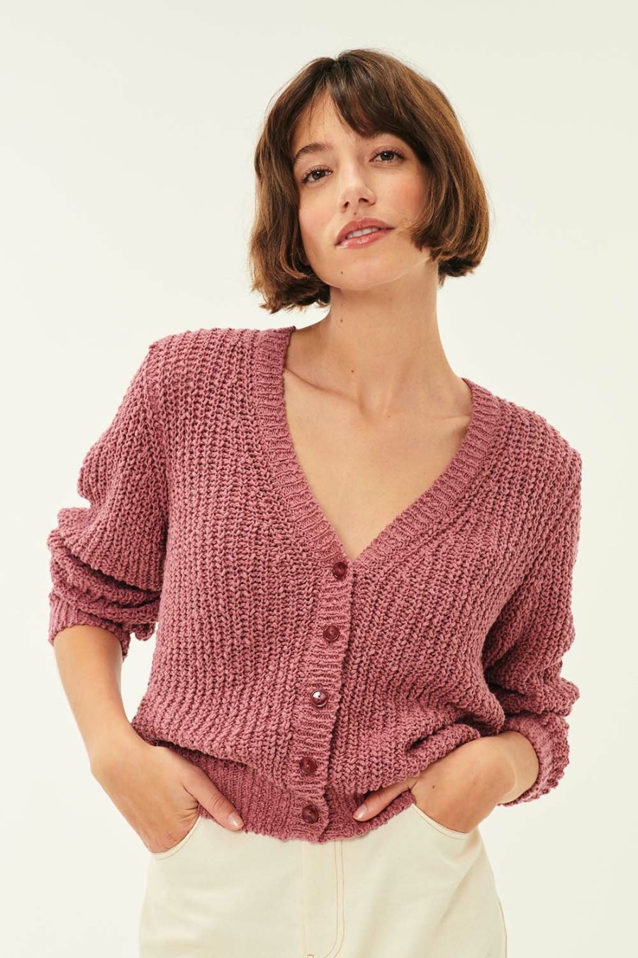 Des Petits Hauts Dalia Acai Cardigan Jumpers & Cardigans