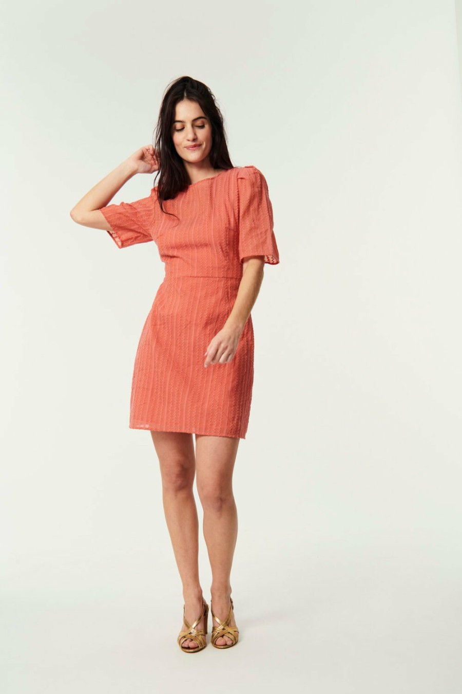 Des Petits Hauts Ezeli Paprika Dress Dresses & Skirts