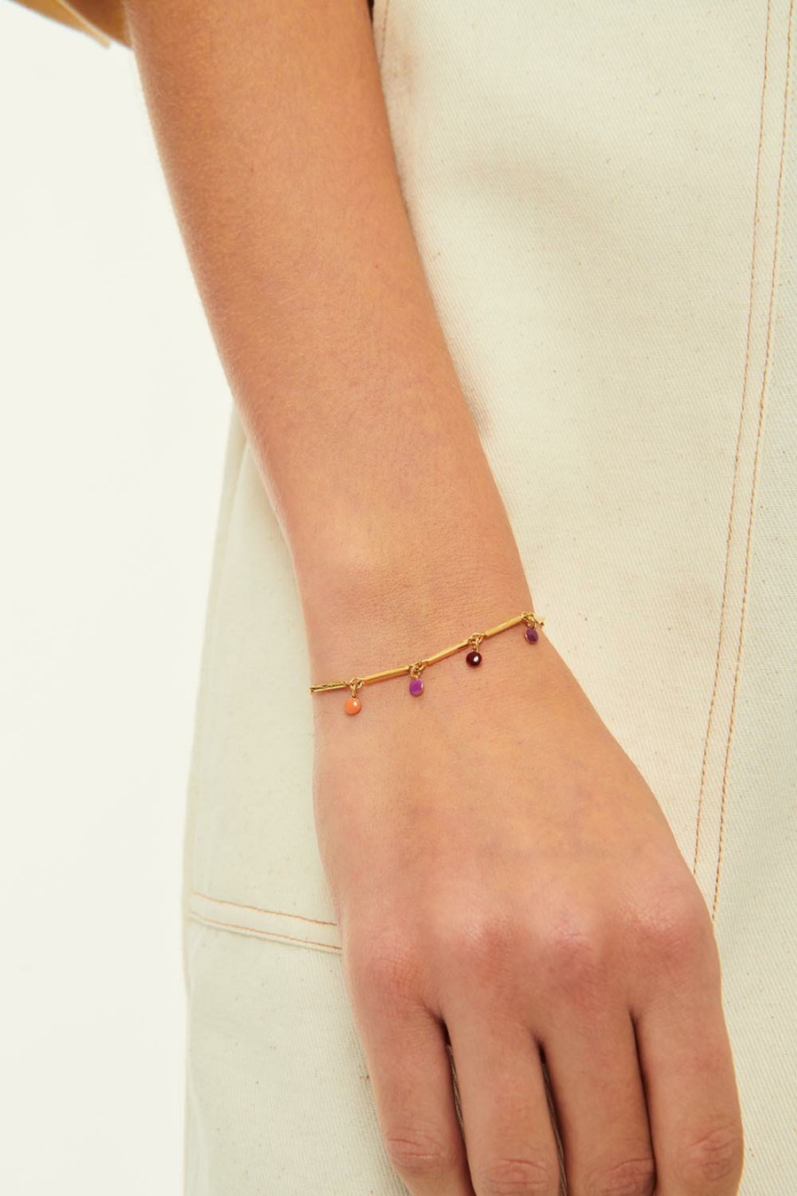 Des Petits Hauts Patsya Or/Multico Bracelet Feeka Jewellery X Dph