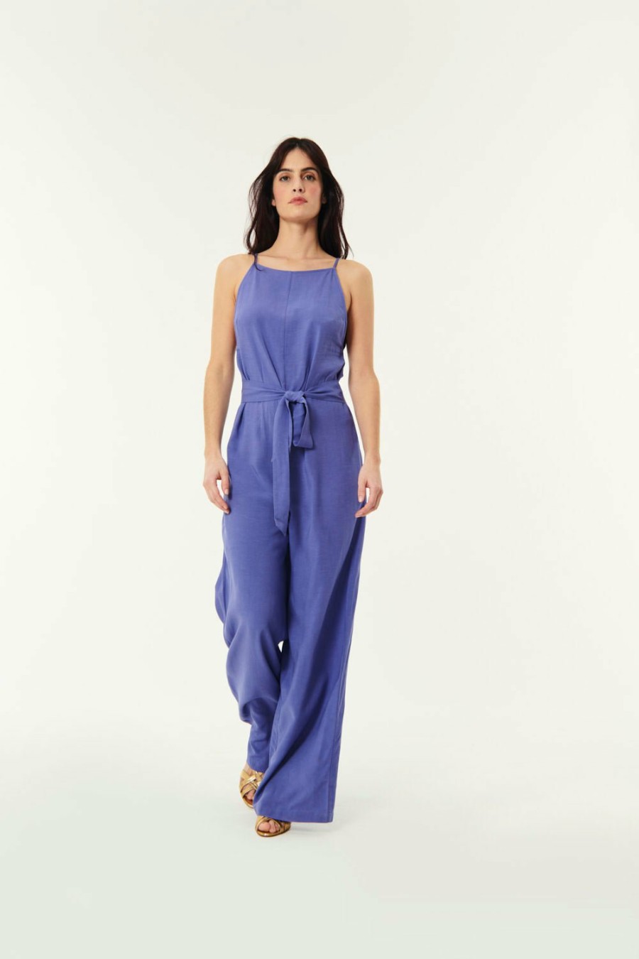 Des Petits Hauts Espoline Figue Jumpsuit Trousers & Jumpsuits