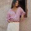 Des Petits Hauts Sancho Rayure Sienna Blouse Shirts & Blouses