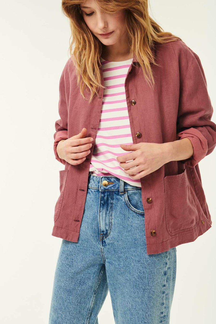 Des Petits Hauts Vermon Acai Jacket Coats & Jackets