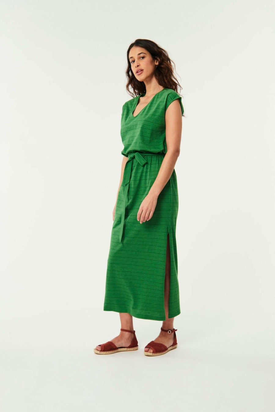 Des Petits Hauts Ziggie Cactus Dress Dresses & Skirts