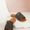 Des Petits Hauts Natilda Noir Flat Sandals Shoes & Socks