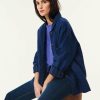 Des Petits Hauts Vermon Indigo Jacket Coats & Jackets