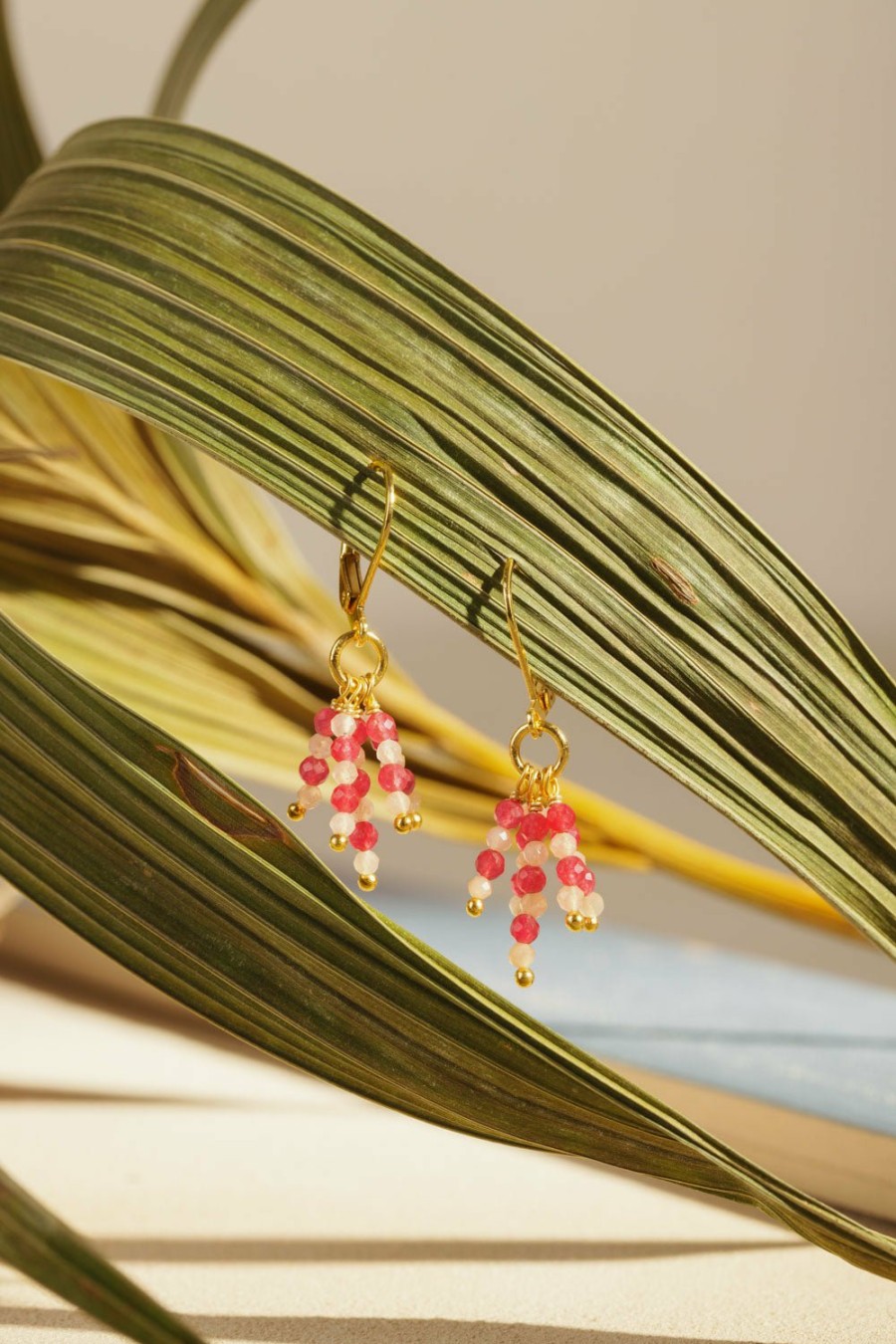 Des Petits Hauts Paradis Santal/Mango Earrings Feeka Jewellery X Dph